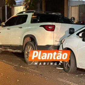 Câmera de segurança registra capotamento após colisão em Maringá Foto 7 Fotos de Câmera de segurança registra capotamento após colisão em Maringá