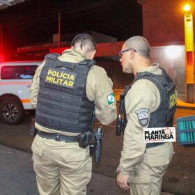 Câmeras de segurança registram tentativa de homicídio em bar em Maringá Foto 6 Fotos de Câmeras de segurança registram tentativa de homicídio em bar em Maringá