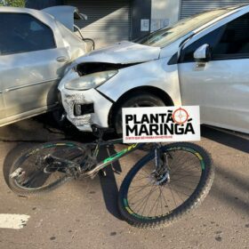 Ciclista é atropelado e motorista é levado à delegacia por suspeita de embriaguez em Maringá Foto 2 Fotos de Ciclista é atropelado e motorista é levado à delegacia por suspeita de embriaguez em Maringá