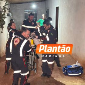 Homem é espancado e deixado inconsciente na porta da casa da mãe em Maringá Foto 2 Fotos de Homem é espancado e deixado inconsciente na porta da casa da mãe em Maringá