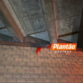 Fotos de Homem que dormiu e caiu de viaduto em Maringá morre no hospital