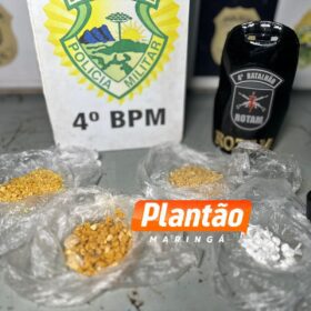 Pela 3ª vez em seis meses traficante é preso pela polícia em Maringá Foto 8 Fotos de Pela 3ª vez em seis meses traficante é preso pela polícia em Maringá