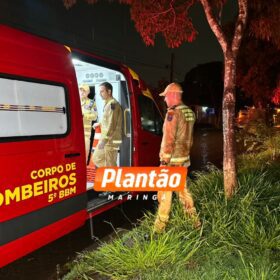 Adolescente é resgatado após ser surpreendido por tromba d'água em Maringá Foto 5 Fotos de Adolescente é resgatado após ser surpreendido por tromba d'água em Maringá