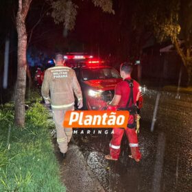 Adolescente é resgatado após ser surpreendido por tromba d'água em Maringá Foto 6 Fotos de Adolescente é resgatado após ser surpreendido por tromba d'água em Maringá