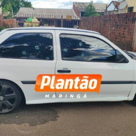Fotos de Homem é baleado em tentativa de homicídio enquanto andava de carro