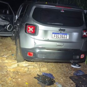 Fotos de Piratas do asfalto de Maringá e Sarandi trocam tiros com a policia na Zona Rural; um morreu e quatro foram presos