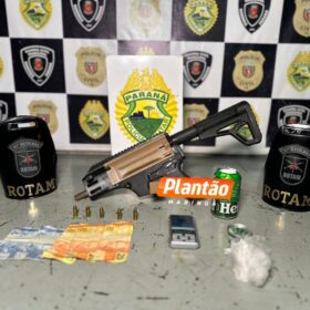 Fotos de Polícia Militar apreende submetralhadora fabricada com impressora 3D em Sarandi