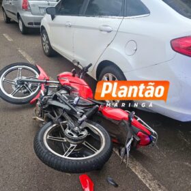 Câmera de segurança registra grave acidente em Maringá Foto 1 Fotos de Câmera de segurança registra grave acidente em Maringá