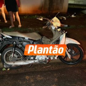 Motociclista fica gravemente ferido em acidente de trânsito em Maringá Foto 3 Fotos de Motociclista fica gravemente ferido em acidente de trânsito em Maringá
