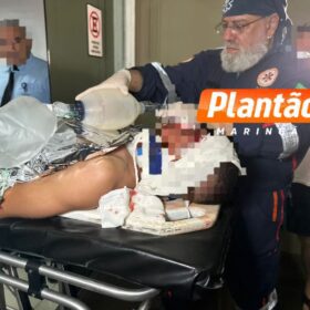 Motociclista fica gravemente ferido em acidente de trânsito em Maringá Foto 4 Fotos de Motociclista fica gravemente ferido em acidente de trânsito em Maringá