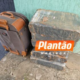Após invadir trabalho da ex-mulher homem é preso e polícia apreende quase 100 quilos de drogas em Maringá Foto 4 Fotos de Após invadir trabalho da ex-mulher homem é preso e polícia apreende quase 100 quilos de drogas em Maringá