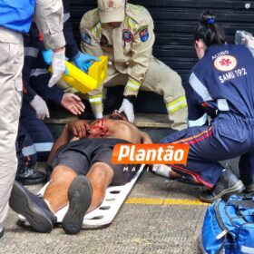 Briga entre moradores de rua termina com um homem esfaqueado em Maringá Foto 4 Fotos de Briga entre moradores de rua termina com um homem esfaqueado em Maringá