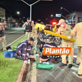 Câmera registra acidente entre duas motos que deixou mulher em estado gravíssimo, em Maringá Foto 10 Fotos de Câmera registra acidente entre duas motos que deixou mulher em estado gravíssimo, em Maringá