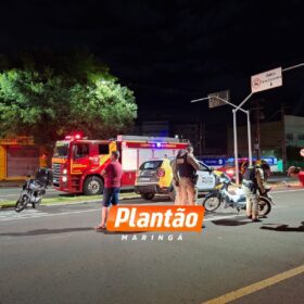 Câmera registra acidente entre duas motos que deixou mulher em estado gravíssimo, em Maringá Foto 3 Fotos de Câmera registra acidente entre duas motos que deixou mulher em estado gravíssimo, em Maringá