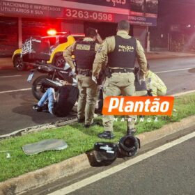 Câmera registra acidente entre duas motos que deixou mulher em estado gravíssimo, em Maringá Foto 8 Fotos de Câmera registra acidente entre duas motos que deixou mulher em estado gravíssimo, em Maringá