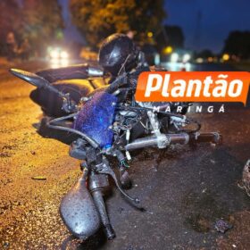 Colisão entre ônibus e motocicleta deixa motociclista ferido em Maringá Foto 6 Fotos de Colisão entre ônibus e motocicleta deixa motociclista ferido em Maringá