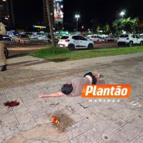 Homem é agredido em briga próximo ao Terminal Intermodal de Maringá Foto 2 Fotos de Homem é agredido em briga próximo ao Terminal Intermodal de Maringá