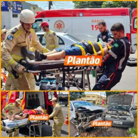 Idoso é intubado após grave acidente em Maringá Foto 1 Fotos de Idoso é intubado após grave acidente em Maringá