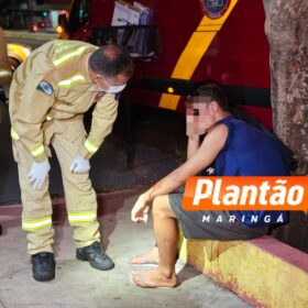 Jovem de 19 anos é baleado em tentativa de homicídio registrada no centro de Maringá Foto 2 Fotos de Jovem de 19 anos é baleado em tentativa de homicídio registrada no centro de Maringá