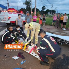 Motociclista sofre ferimentos graves em acidente na Avenida Carlos Borges, em Maringá Foto 6 Fotos de Motociclista sofre ferimentos graves em acidente na Avenida Carlos Borges, em Maringá