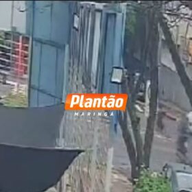 Motorista avança sinal vermelho e colide com motociclista em Maringá Foto 2 Fotos de Motorista avança sinal vermelho e colide com motociclista em Maringá