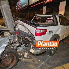 Motorista suspeito de estar embriagado fica gravemente ferido após acidente em Maringá Foto 6 Fotos de Motorista suspeito de estar embriagado fica gravemente ferido após acidente em Maringá