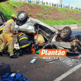 Pai e mãe morrem e filho de 4 anos fica em estado grave após acidente no Contorno Norte em Maringá Foto 10 Fotos de Pai e mãe morrem e filho de 4 anos fica em estado grave após acidente no Contorno Norte em Maringá