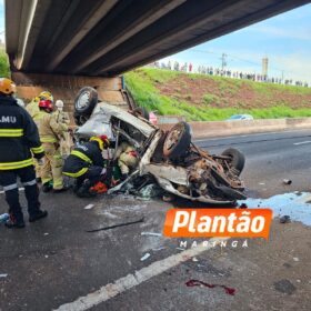Pai e mãe morrem e filho de 4 anos fica em estado grave após acidente no Contorno Norte em Maringá Foto 6 Fotos de Pai e mãe morrem e filho de 4 anos fica em estado grave após acidente no Contorno Norte em Maringá