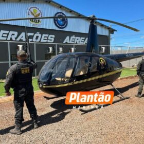 Traficante utiliza helicóptero para levar preso que se evadiu do semiaberto de Maringá para o Paraguai Foto 1 Fotos de Traficante utiliza helicóptero para levar preso que se evadiu do semiaberto de Maringá para o Paraguai