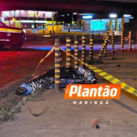 Morre segunda vítima de grave acidente na Avenida Colombo em Maringá Foto 5 Fotos de Morre segunda vítima de grave acidente na Avenida Colombo em Maringá
