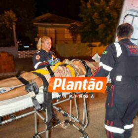 Homem é baleado em frente de casa e socorrido em estado gravíssimo em Maringá Foto 6 Fotos de Homem é baleado em frente de casa e socorrido em estado gravíssimo em Maringá