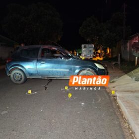 Jovem é executado com 20 tiros dentro de carro; mãe também foi baleada em Maringá Foto 8 Fotos de Jovem é executado com 20 tiros dentro de carro; mãe também foi baleada em Maringá