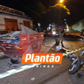 Vídeo mostra acidente que matou jovem em Maringá Foto 6 Fotos de Vídeo mostra acidente que matou jovem em Maringá