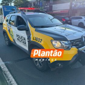 Menino de 10 anos é atropelado por moto ao cruzar avenida em Maringá - câmera registrou acidente Foto 3 Fotos de Menino de 10 anos é atropelado por moto ao cruzar avenida em Maringá - câmera registrou acidente
