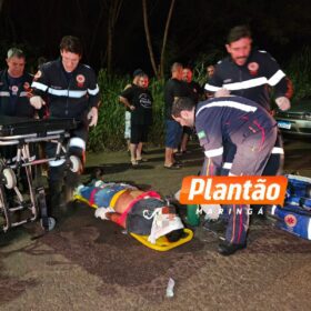 Motociclista é intubado após queda de moto em Maringá Foto 7 Fotos de Motociclista é intubado após queda de moto em Maringá