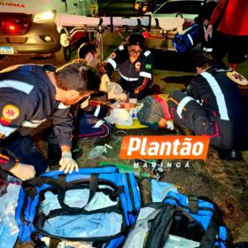 Motociclista é intubado após queda de moto em Maringá Foto 9 Fotos de Motociclista é intubado após queda de moto em Maringá