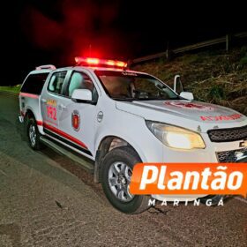 Motociclista é intubado após queda de moto em Maringá Foto 3 Fotos de Motociclista é intubado após queda de moto em Maringá