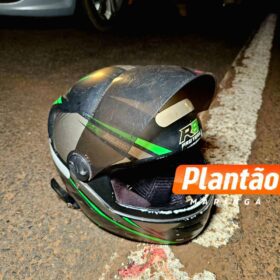 Motociclista fica gravemente ferido após bater na traseira de caminhão em Maringá Foto 2 Fotos de Motociclista fica gravemente ferido após bater na traseira de caminhão em Maringá