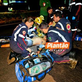 Motociclista fica gravemente ferido após bater na traseira de caminhão em Maringá Foto 12 Fotos de Motociclista fica gravemente ferido após bater na traseira de caminhão em Maringá
