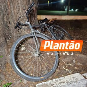 Ciclista de 65 anos é atropelado por moto e fica em estado gravíssimo em Maringá Foto 4 Fotos de Ciclista de 65 anos é atropelado por moto e fica em estado gravíssimo em Maringá