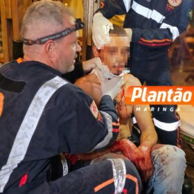 Homem é esfaqueado no terminal intermodal de Maringá e fica em estado grave Foto 2 Fotos de Homem é esfaqueado no terminal intermodal de Maringá e fica em estado grave