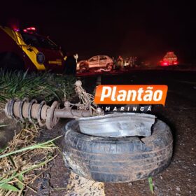 Mãe e o filho de 14 anos morrem após gravíssimo acidente entre Maringá e Floresta Foto 1 Fotos de Mãe e o filho de 14 anos morrem após gravíssimo acidente entre Maringá e Floresta