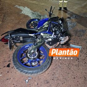 Vídeo mostra acidente grave entre moto e carro no Jardim Aclimação, em Maringá Foto 7 Fotos de Vídeo mostra acidente grave entre moto e carro no Jardim Aclimação, em Maringá