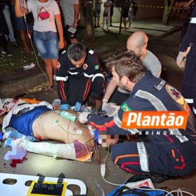 Motociclista é intubado após bater em outra moto e ser arremessado contra carro estacionado em Maringá Foto 11 Fotos de Motociclista é intubado após bater em outra moto e ser arremessado contra carro estacionado em Maringá
