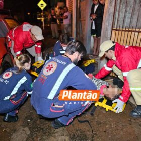 Vídeo mostra mulher sendo brutalmente agredida e esfaqueada em Sarandi Foto 4 Fotos de Vídeo mostra mulher sendo brutalmente agredida e esfaqueada em Sarandi