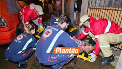Fotos de Mulher é agredida e esfaqueada três vezes em Sarandi