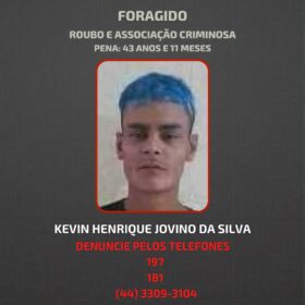 Policia Civil divulga fotos de foragidos pelo crime de roubo e associação criminosa em Maringá Foto 2 Fotos de Policia Civil divulga fotos de foragidos pelo crime de roubo e associação criminosa em Maringá