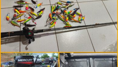 Fotos de Policia Ambiental prende cinco pessoas por pesca predatória no Rio Ivaí