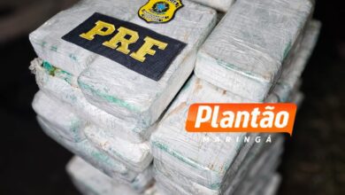 Fotos de PRF de Maringá apreende quase 100 quilos de cocaína avaliada em mais de R$ 8 milhões