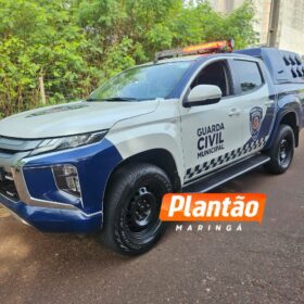 Trio com carro roubado é preso após perseguição em Maringá Foto 2 Fotos de Trio com carro roubado é preso após perseguição em Maringá